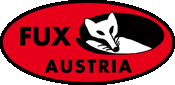 Logo výrobcu Schröckenfux – tradičný rakúsky výrobca ručne kovaných kôs s viac ako 475-ročnou históriou.
